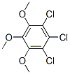 Trichlorotrimethoxybenzene Struktur