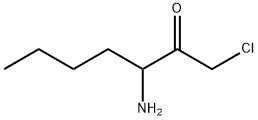 2-Heptanone,  3-amino-1-chloro- Struktur