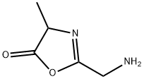 5(4H)-Oxazolone,2-(aminomethyl)-4-methyl-(9CI) Struktur