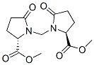 dimethyl 1,1'-methylenebis[5-oxo-L-prolinate]  Struktur