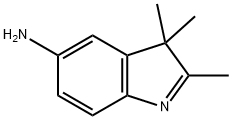 5-AMINO-2,3,3-TRIMETHYL-3H-INDOLE Struktur