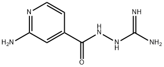 4-Pyridinecarboxylicacid,2-amino-,2-(aminoiminomethyl)hydrazide(9CI) Struktur