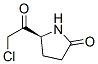 2-Pyrrolidinone, 5-(chloroacetyl)-, (S)- (9CI) Struktur