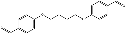 4,4'-(1,4-Butanediyl)dioxydibenzaldehyde Struktur