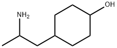 Cyclohexanol, 4-(2-aminopropyl)- (9CI) Struktur