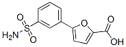 5-(3-Aminosulfonylphenyl)-furan-2-carboxylic acid Struktur