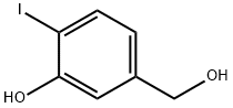 3-HYDROXY-4-IODOBENZYL ALCOHOL Struktur