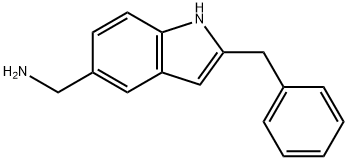 2-BENZYL-5-AMINOMETHYLINDOLE Struktur