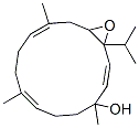 4,8,12-Trimethyl-1-isopropyl-15-oxabicyclo[12.1.0]pentadeca-2,7,11-trien-4-ol Struktur