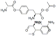 TYROSINE-D-ALANINE-PHENYLALANINE-METHIONE AMIDE ACETATE) Struktur