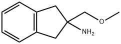 2-METHOXYMETHYL-INDAN-2-YLAMINE Struktur