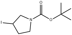 1-Boc-3-iodopyrrolidine Struktur