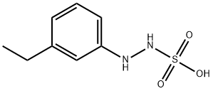 Hydrazinesulfonic acid, 2-(3-ethylphenyl)- (9CI) Struktur