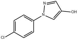 1-(4-Chlorophenyl)-1H-pyrazol-4-ol Struktur