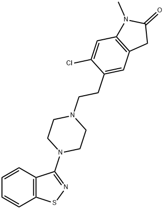 N-Methyl Ziprasidone Struktur