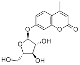 4-METHYLUMBELLIFERYL ALPHA-L-ARABINOFURANOSIDE Structure