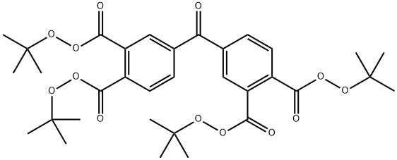 3,3’,4,4’-Tetra(t-butyl peroxycarbonate) benzophenone Struktur