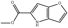 METHYL 4H-FURO[3,2-B]PYRROLE-5-CARBOXYLATE Struktur