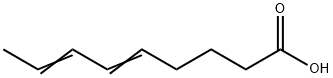 (5E,7E)-5,7-Nonadienoic acid Struktur