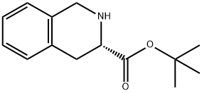 (S)-1,2,3,4-TETRAHYDRO-3-ISOQUINOLINECARBOXYLIC ACID T-BUTYL ESTER Struktur