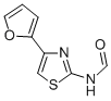 N-(4-(2-furyl)-2-thiazolyl)formamide Struktur