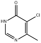 5-CHLORO-6-METHYLPYRIMIDIN-4(1H)-ONE Struktur