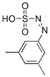 Diazenesulfonic acid, (3,5-dimethylphenyl)-, (Z)- (9CI) Struktur