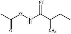 Butanimidamide,  N-(acetyloxy)-2-amino- Struktur