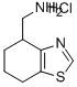 4,5,6,7-Tetrahydro-4-benzothiazolemethanamine hydrochloride Struktur