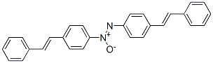 oxido-[4-[(E)-2-phenylethenyl]phenyl]-[4-[(E)-2-phenylethenyl]phenyl]i mino-azanium Struktur