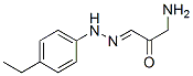 Propanal, 3-amino-2-oxo-, 1-[(4-ethylphenyl)hydrazone] (9CI) Struktur