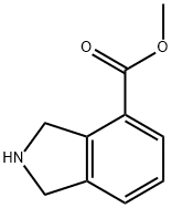 2,3-dihydro-1H-Isoindole-4-carboxylic acid Methyl ester Struktur