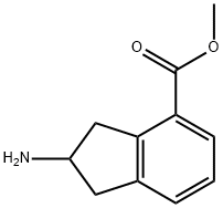 1H-Indene-4-carboxylicacid,2-amino-2,3-dihydro-,methylester(9CI) Struktur