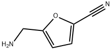 5-AMINOMETHYL-FURAN-2-CARBONITRILE Struktur