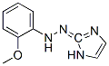 N-(imidazol-2-ylideneamino)-2-methoxy-aniline Struktur