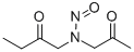 N-nitroso(2-oxobutyl)(2-oxopropyl)amine Struktur