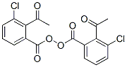 Acetyl(m-chlorobenzoyl) peroxide Struktur