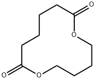 1,6-dioxacyclododecane-7,12-dione Struktur