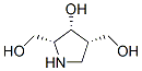 2,4-Pyrrolidinedimethanol,3-hydroxy-,(2R,3R,4S)-(9CI) Struktur