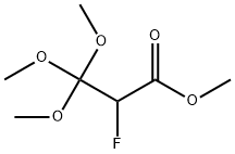 METHYL 2-FLUORO-3,3,3-TRIMETHOXYPROPANOATE Struktur