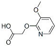 Acetic acid, [(3-methoxy-2-pyridinyl)oxy]- (9CI) Struktur