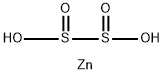 ZINC HYDROSULFITE Struktur