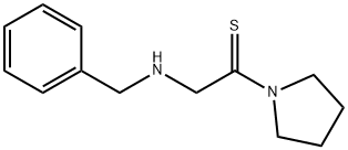 Pyrrolidine,  1-[2-[(phenylmethyl)amino]-1-thioxoethyl]-  (9CI) Struktur