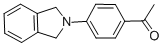 1-[4-(1,3-DIHYDRO-ISOINDOL-2-YL)-PHENYL]-ETHANONE Struktur