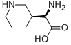 3-Piperidineaceticacid,alpha-amino-,(R*,S*)-(9CI) Struktur