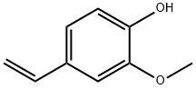 4-Hydroxy-3-methoxystyrene Structure