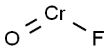 chromium oxyfluoride Structure