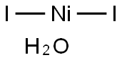 Nickel(II) iodide hexahydrate Struktur