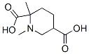 2,5-Piperidinedicarboxylicacid,1-methyl-,2-methylester(9CI) Struktur