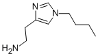 1H-Imidazole-4-ethanamine,1-butyl-(9CI) Struktur